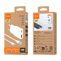Cargador 12W A+C - USB-C - D423B