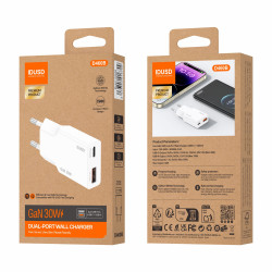 Cargador GaN PD30W A+C - D460B