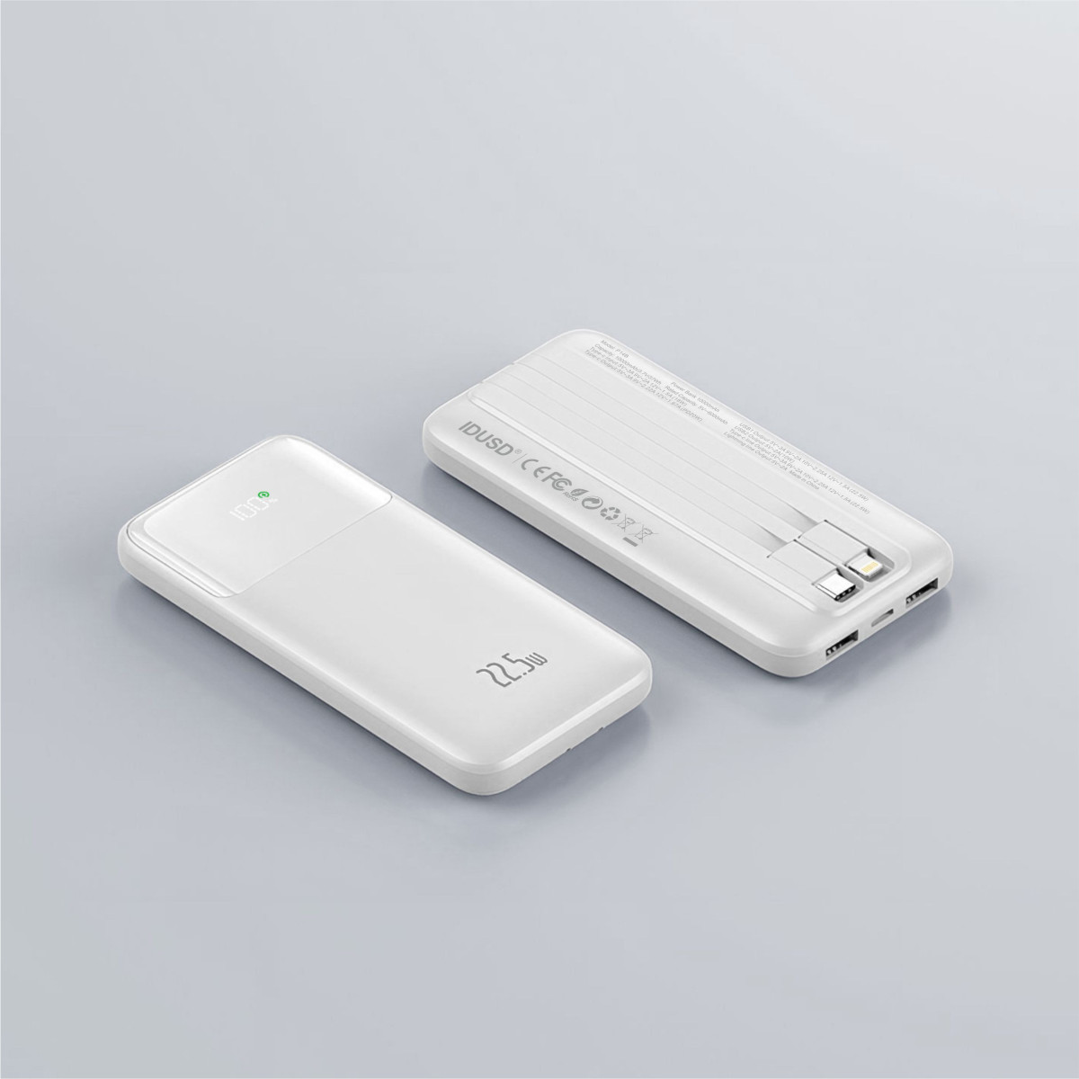 Eco Power Flow 10.000mAh 22.5W Blanco - P14B