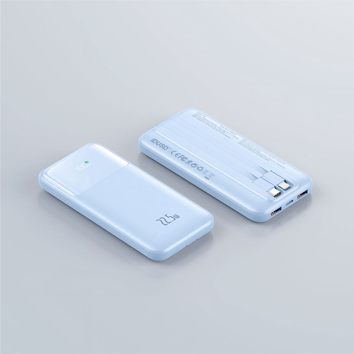 Eco Power Flow 10.000mAh 22.5W Azul - P14D