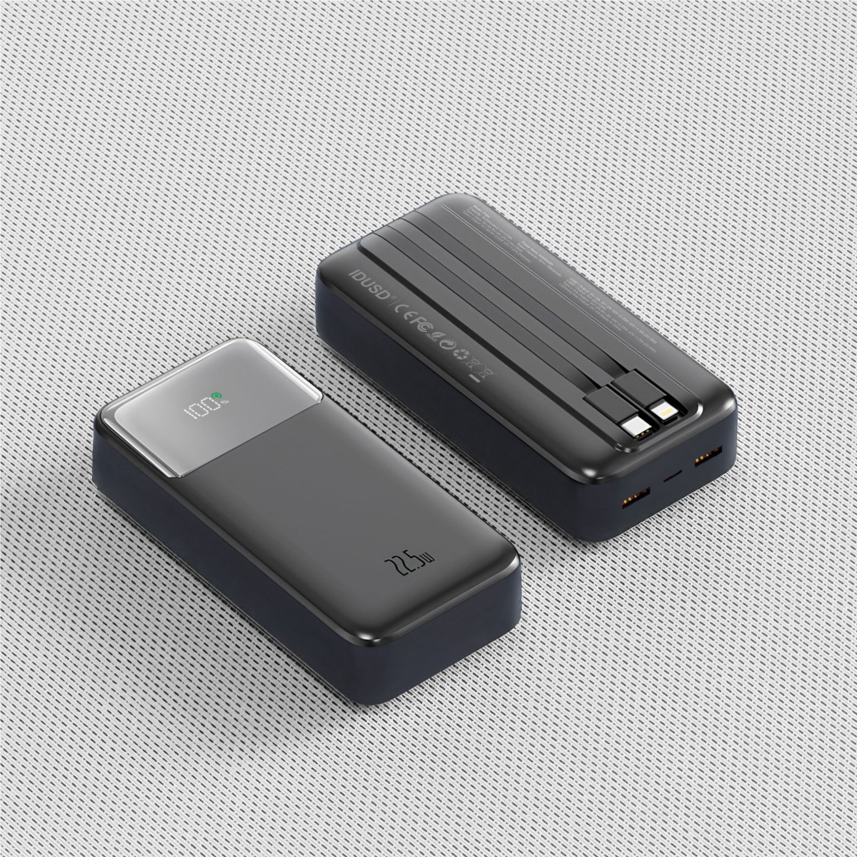 Eco Power Flow 30.000mAh 22.5W Negro - P16A