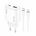 Cargador GaN PD45W A+C - PD USB-C - D386B