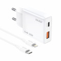 Cargador GaN PD25W A+C - PD Lightning - D295B