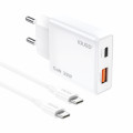 Cargador GaN PD25W A+C - PD USB-C - D296B