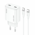 Cargador GaN PD45W  C+C + Cable PD USB-C - D396B