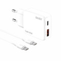 Cargador GaN PD45W A+C + Cable PD USB-C - D336B