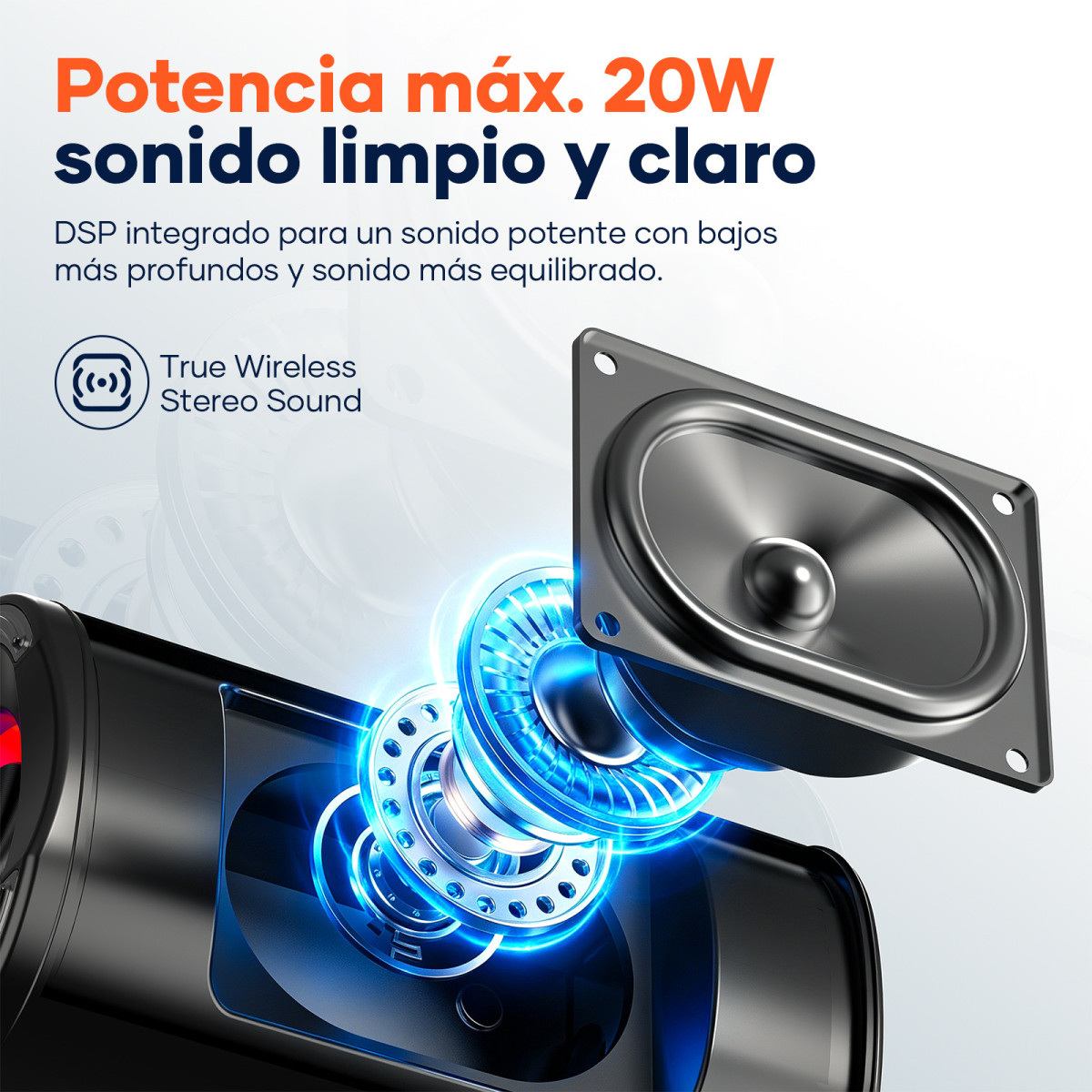 Vibe Go 20 altavoz portátil 20W IP67
