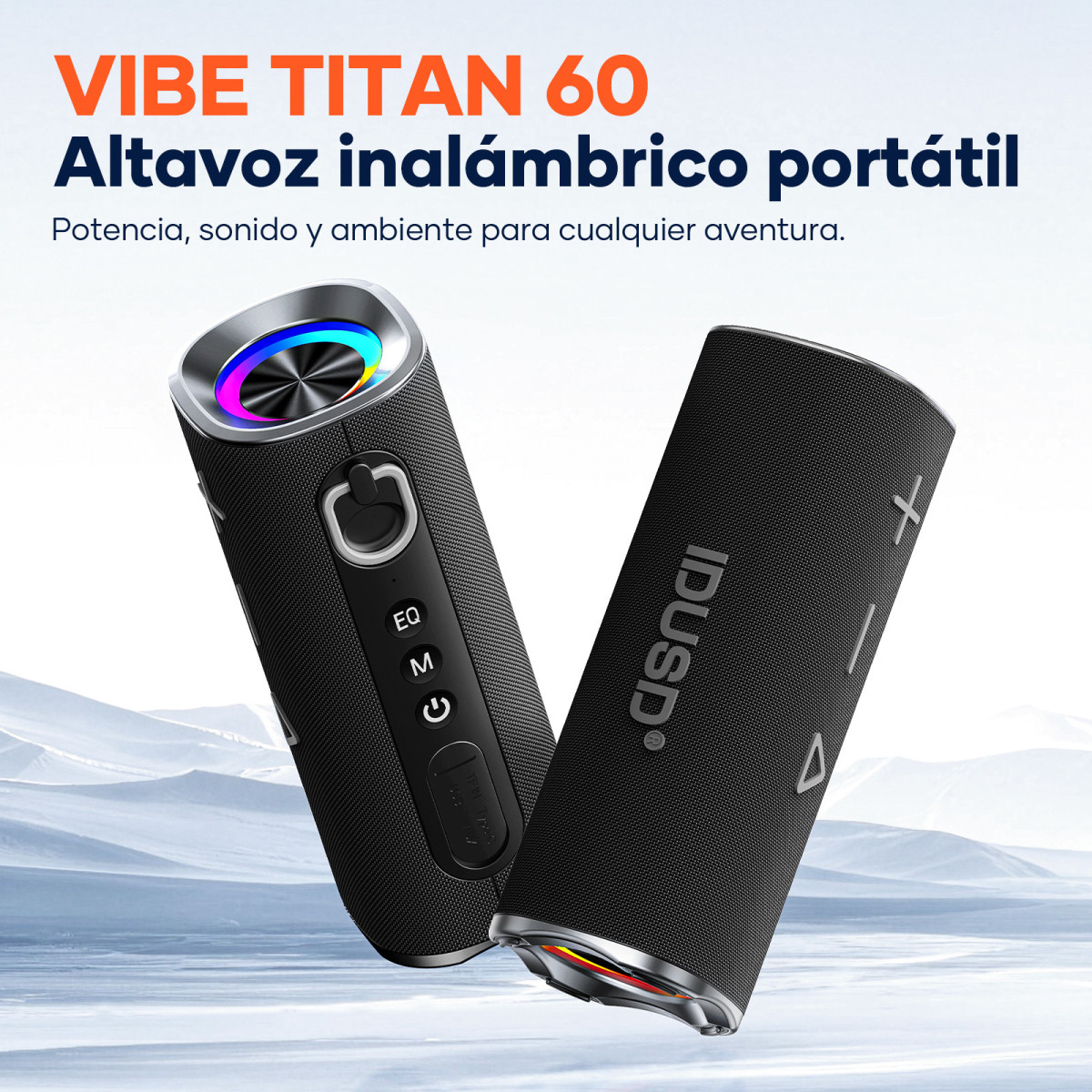 Vibe Titan 60 altavoz portátil 60W IP67