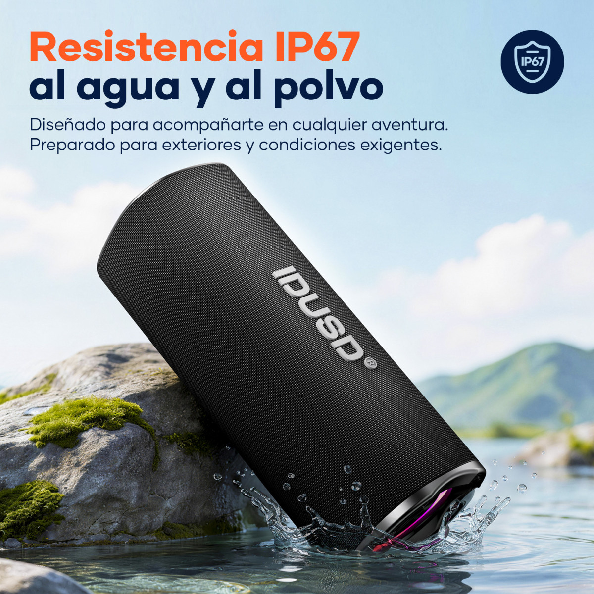 Vibe Titan 60 altavoz portátil 60W IP67