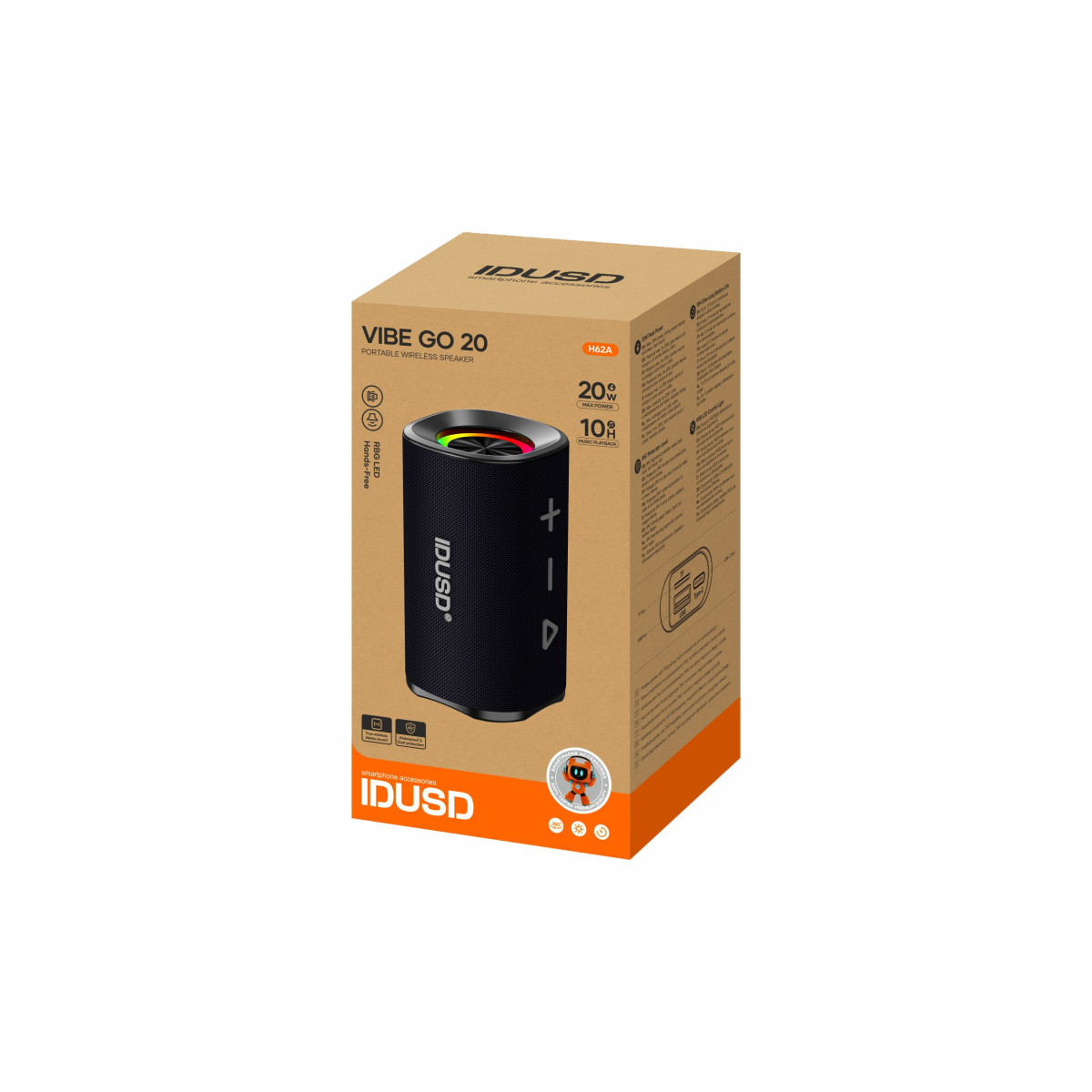 Vibe Go 20 altavoz portátil 20W IP67