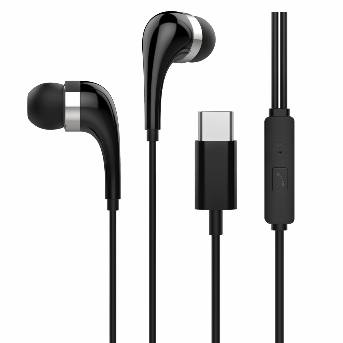 Auriculares USB-C Digital Estéreo con Micrófono - H34A