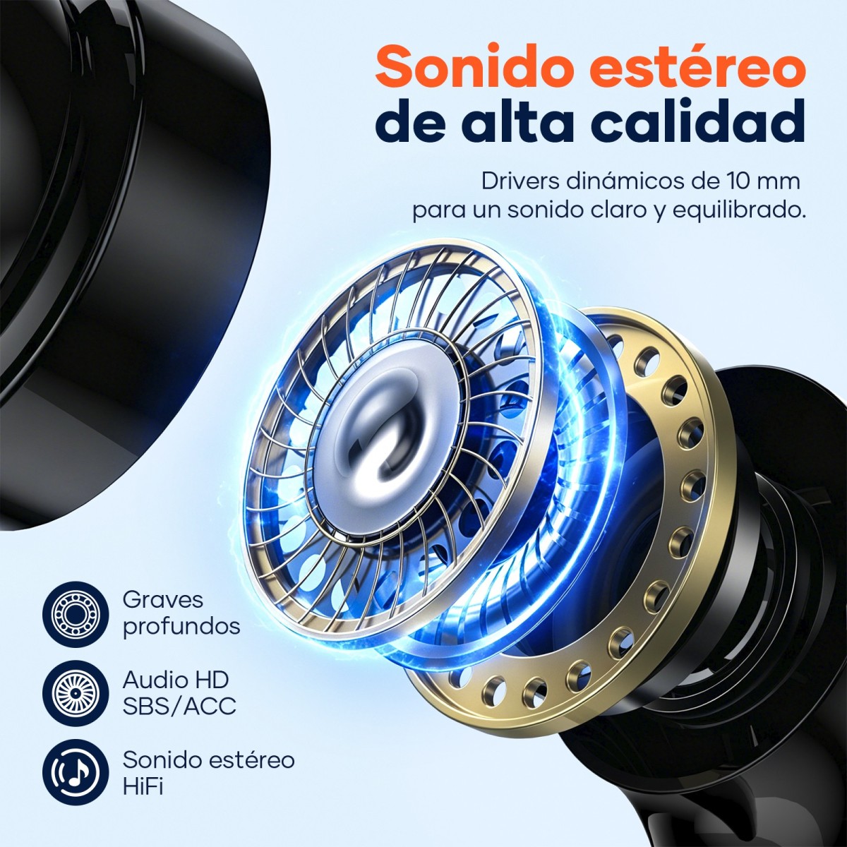 Auriculares USB-C Digital Estéreo con Micrófono - H34A