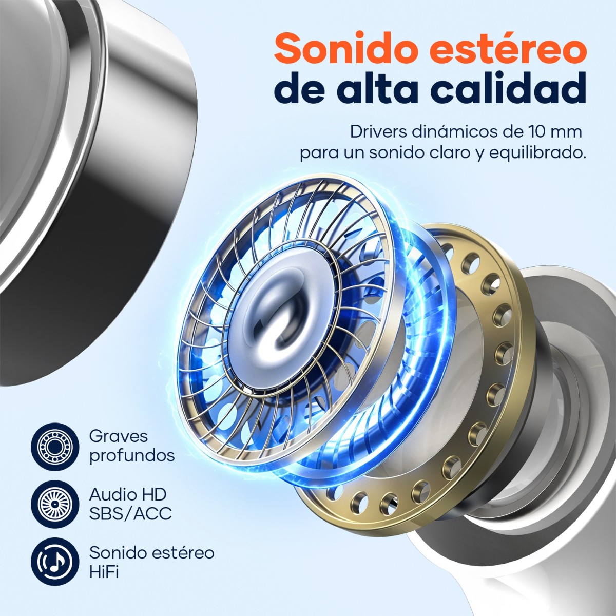 Auriculares USB-C Digital Estéreo con Micrófono - H34B