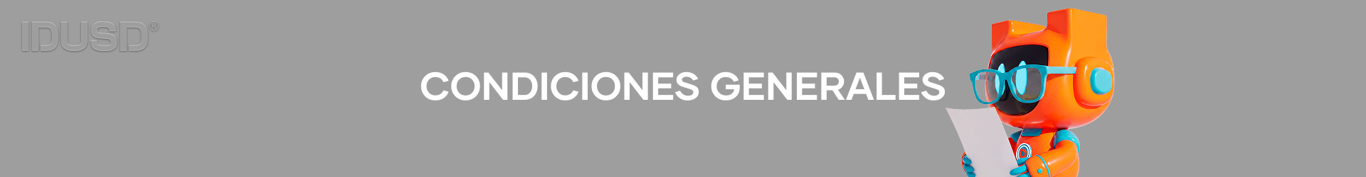 Condiciones Generales - IDUSD-ES
