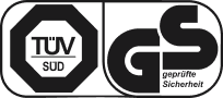 Icono TÜV GS — Seguridad comprobada