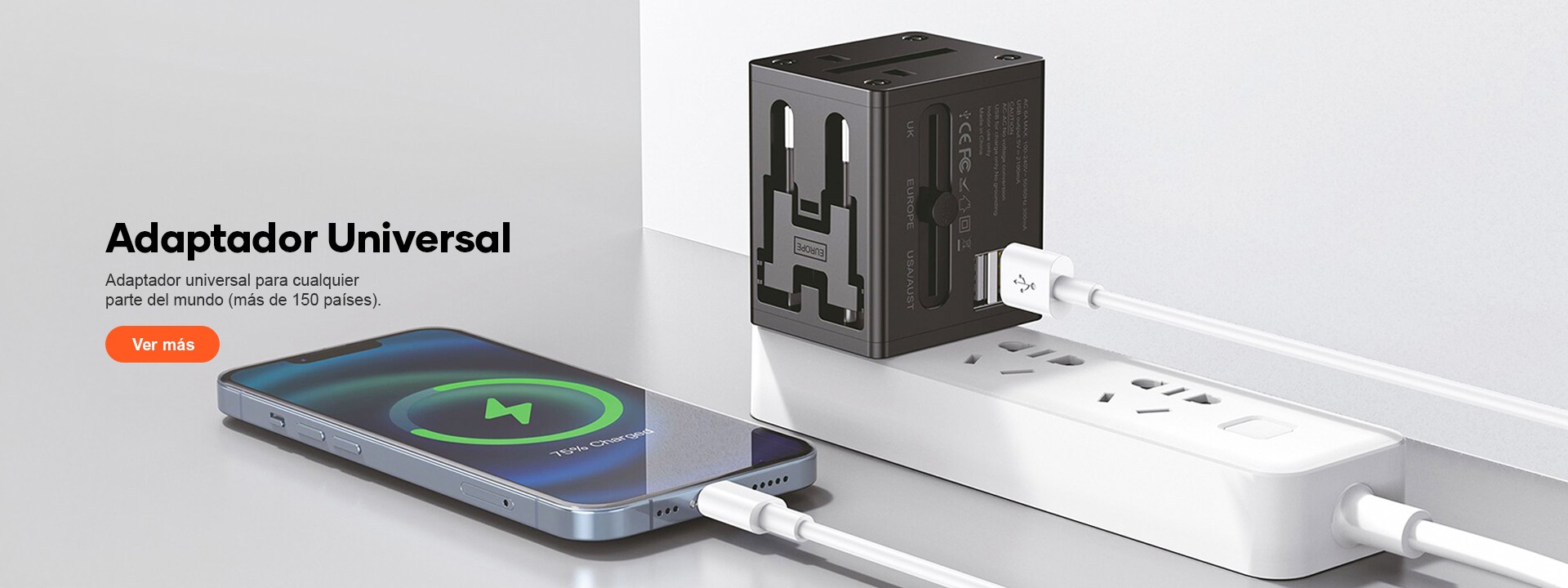 6. Travel adapter